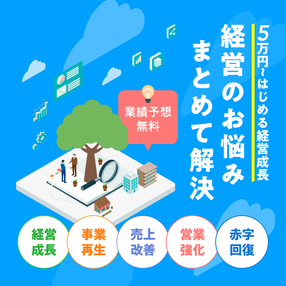 経営成長、事業再生、売上改善、営業強化、赤字回避